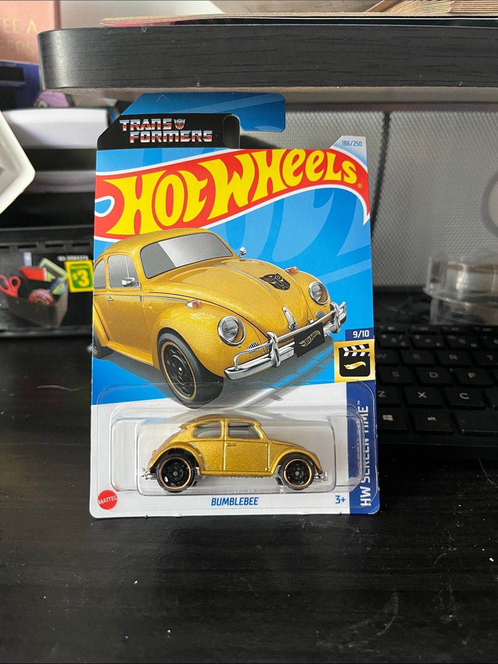 Bumblebee Gold Volkswagen Beetle Toy Car - Kids Toys
